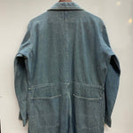 【曜日割引対象外】 ハーレーダビットソン HARLEY-DAVIDSON デニム ワッペン つなぎ・オーバーオール ブルー Sサイズ 201MB-1194 VB