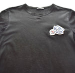 モンクレール MONCLER MAGLIA ﾀﾞﾌﾞﾙﾜｯﾍﾟﾝ Tｼｬﾂ E209180325008390Y Tシャツ ブラック Sサイズ 103MT-2855