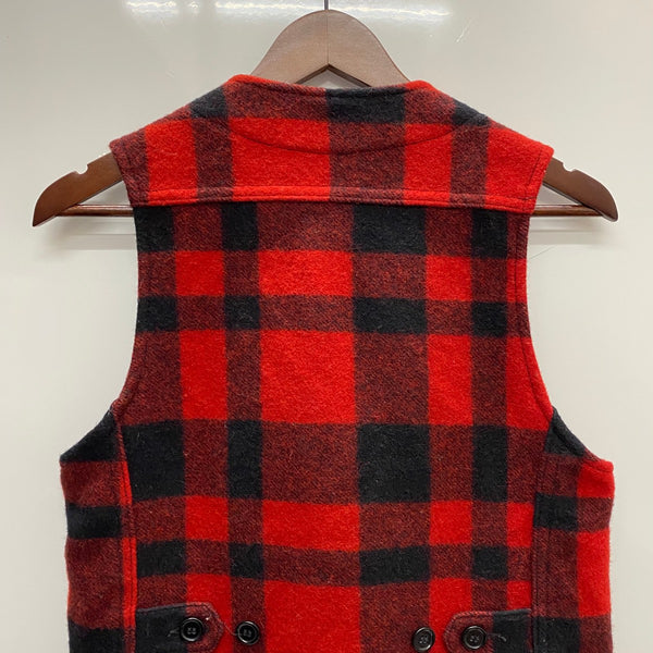 【曜日割引対象外】 フィルソン FILSON マッキーノ ウールベスト USA製 20004P ベスト レッド Sサイズ 201MT-4546 VB