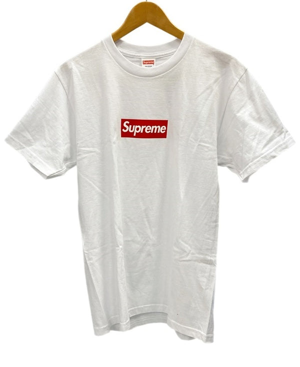 シュプリーム SUPREME BOX LOGO ボックスロゴ クルーネック 半袖 白 Tシャツ ロゴ ホワイト Mサイズ 101MT-2450