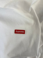 シュプリーム SUPREME SMALL BOXLOGO スモール ボックスロゴ 長袖カットソー 白 ロンT 101MT-5121