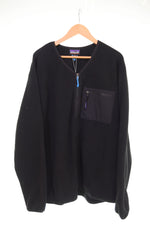 パタゴニア PATAGONIA Synchilla Fleece Cardigan Jacket シンチラ フリース カーディガン ジャケット 22975 XXL ジャケット ブラック 3Lサイズ 103MT-2909