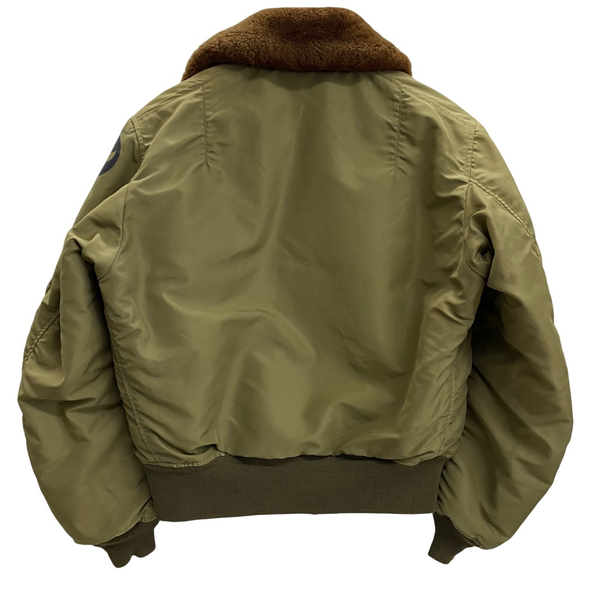 【曜日割引対象外】 バズリクソンズ Buzz Rickson’s B15-B ナイロン フライトジャケット M13505 M13506 ジャケット カーキ 38サイズ 201MT-4292 VB