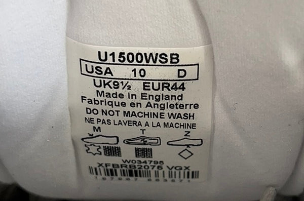 ニューバランス new balance Made in UK 1500 WHITE 白 U1500WSB メンズ靴 スニーカー ホワイト UK9 1/2 28cm 101sh-2273