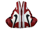 ナイキ NIKE 10年製 BIG NIKE HIGH SPIKE LEE ビック ナイキ ハイ スパイク リー メガネ シューズ 白 赤 黒 336608-101 メンズ靴 スニーカー レッド 27cm 104S-1024