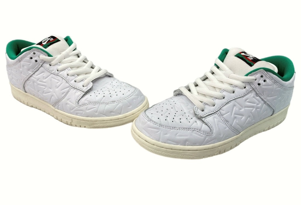 ナイキ NIKE 19年製 BEN-G ベン SB DUNK LOW OG QS 2 ダンク ロー スケートボード 緑 白 CU3846-100 メンズ靴  スニーカー ホワイト 27cm 104-shoes346 | 古着通販のドンドンサガール