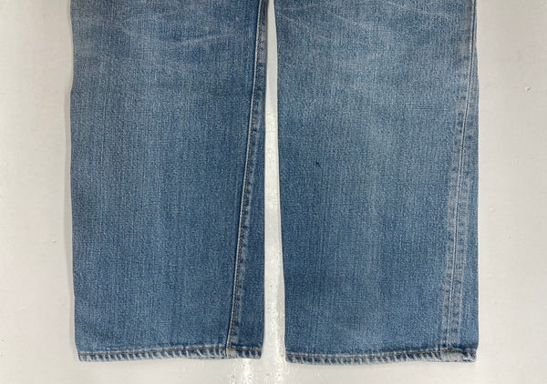 リーバイス Levi's 501 66前期 赤耳 70s 70年代 Vintage ヴィンテージ ジーンズ デニムパンツ ジーパン ボタン裏6 青 無地 デニム ブルー W31 L32 104MB-182