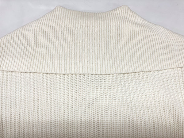 ラルフローレン RalphLauren POLO 現行タグ セーラー ニット レースアップ コットン COTTON 綿 IVORY アイボリー オフホワイト セーター ライン ホワイト Sサイズ 104LT-209