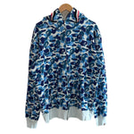 アベイシングエイプ  A BATHING APE Camo Shark Full Zip Hoodie 001ZPE201004X パーカ ブルー 2XLサイズ 201MT-3232