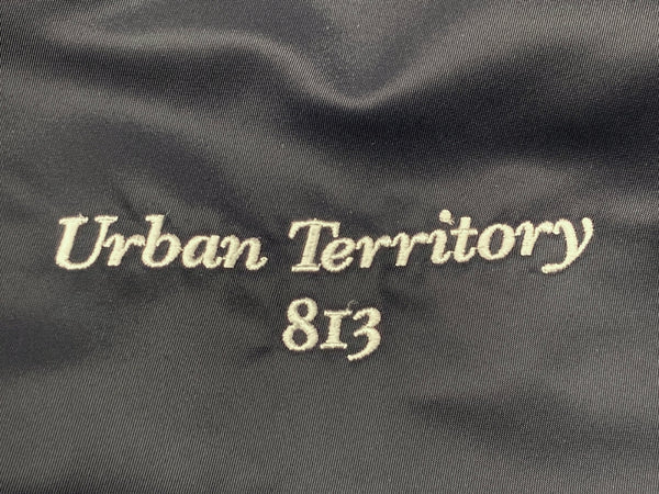 ダブルタップス WTAPS 22AW TEAM JACKET NYLON.T WILL. UT813 チーム ナイロン ツイル ブルゾン 中わた NAVY 紺 222TQDT-JKM01 SIZE03 ジャケット 刺繍 ネイビー 104MT-751