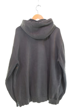 カーハート Carhartt ダメージ加工フーディー ペンキ サンフェード パーカ ブラック LLサイズ 103MT-3349