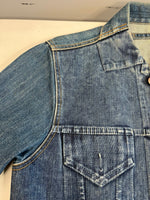 ミハラ ヤスヒロ MIHARAYASUHIRO デニムジャケット Gジャン 21021258 ジャケット ブルー Sサイズ 101MT-5456