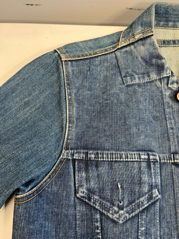 ミハラ ヤスヒロ MIHARAYASUHIRO デニムジャケット Gジャン 21021258 ジャケット ブルー Sサイズ 101MT-5456