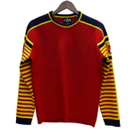 【曜日割引対象外】 ヴィンテージ vintage 70's DEMETRE SPIDER KNIT SWEATER セーター レッド Mサイズ 201MT-4206 VB