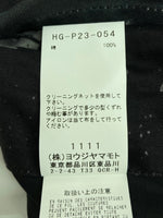 ヨウジヤマモト Yohji Yamamoto BLACK Scandal 22SS 女囚さそり701号 さそり WAIST STRING PANTS ワイド パンツ 梶芽衣子 東映 総柄 HG-P23-054 ボトムスその他 マルチカラー サイズ 1 104MB-335
