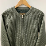 サカイ sacai ノーカラージャケット プリーツ フリル 16-02779 ジャケット カーキ 201LT-449