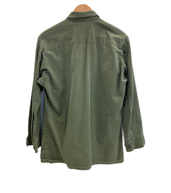 ミリタリー military 60's 60年代 US ARMY 米軍 実物 ジャングルファティーグ ジャケット 5th リップストップ VINTAGE ヴィンテージ  SMALL-REGULA ジャケット カーキ Sサイズ 101MT-4904