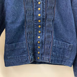 ピンクハウス PINK HOUSE デニムジャケット セーラーカラー ジャケット ブルー 201LT-431