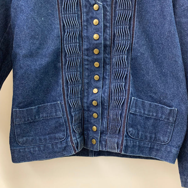 ピンクハウス PINK HOUSE デニムジャケット セーラーカラー ジャケット ブルー 201LT-431