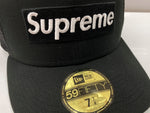 シュプリーム SUPREME 22SS BOX LOGO MESH BACK ボックスロゴ メッシュ バック ベースボール 帽子 黒 帽子 メンズ帽子 キャップ ロゴ ブラック 104H-65