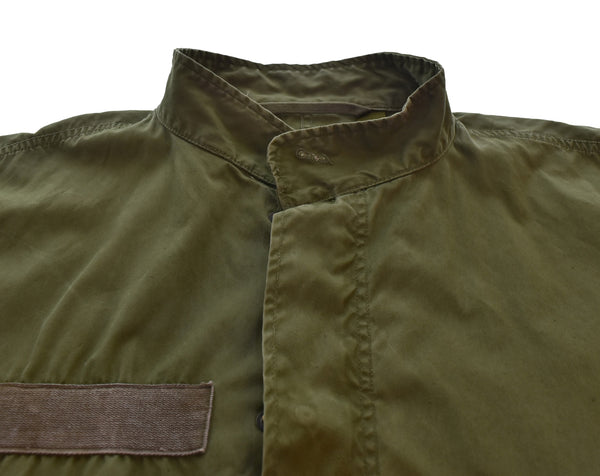 ミリタリー Military 80s USARMY M-65 フィッシュテールパーカー 80's アメリカ軍 SCOVILLジッパー 8415-00-782-3219 ジャケット カーキ Lサイズ 103MT-3330