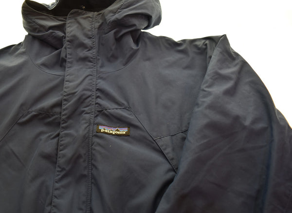 パタゴニア PATAGONIA 2002年製 Infurno Jacket インファーノジャケット 00's ナイロン ジャケット マウンテンパーカー 裏地 ボアフリース 84302 S ジャケット ネイビー 103MT-2445