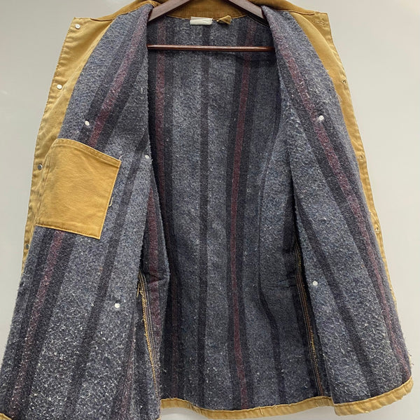 【曜日割引対象外】 カーハート Carhartt 90's 00's ミシガンチョアコート カバーオール ジャケット ベージュ 201MT-4494 VB