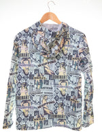 ヒステリックグラマー HYSTERIC GLAMOUR punishment school 総柄フーデッド ナイロンジャケット 0261AB06 ジャケット マルチカラー Sサイズ 103MT-3059