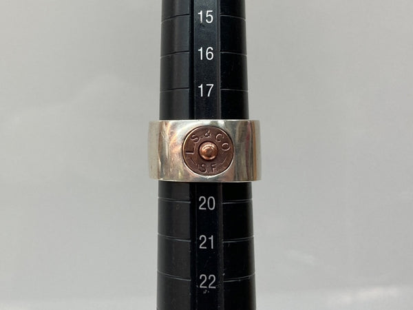 リーバイス Levi's RIVET RING リベット リング ボタン ワーク 指輪 925 銀 メンズジュエリー 指輪・リング ロゴ シルバー 104A-74