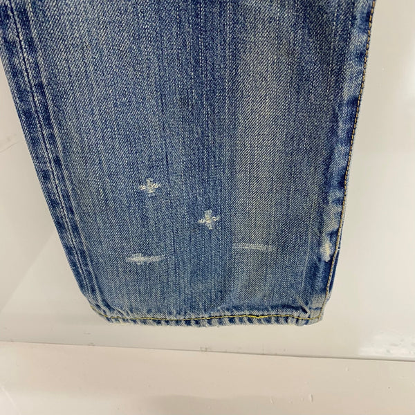 ヒステリックグラマー HYSTERIC GLAMOUR スタッズ デニム ブルー 201MB-1016