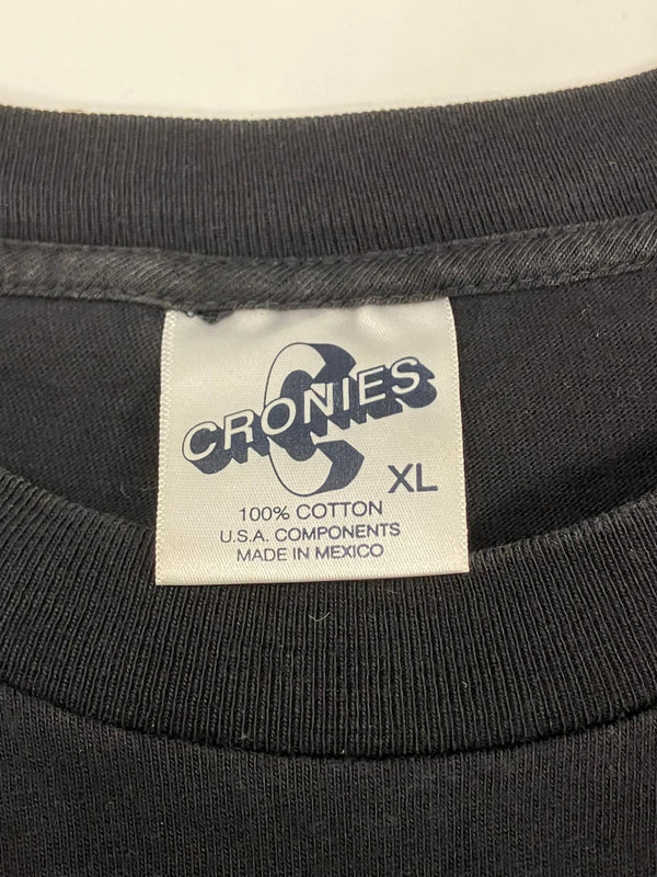 バンド band 90's 90年代 CRONIES Black Sabbath REUNION TOUR 1999 ブラックサバス ツアーT VINTAGE ヴィンテージ XL Tシャツ ブラック LLサイズ 101MT-4923