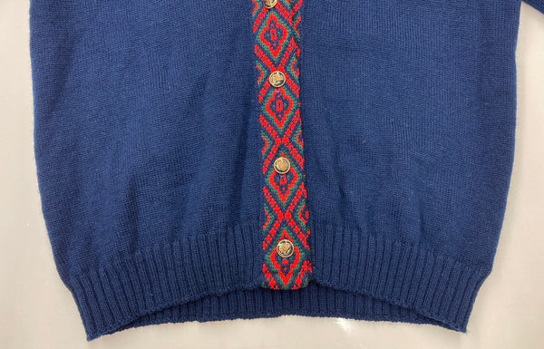 ペンドルトン PENDLETON 70s 70年代 VINTAGE ヴィンテージ USA製 フォークロア 民族柄 紺 カーディガン ネイビー Mサイズ 104MT-1901