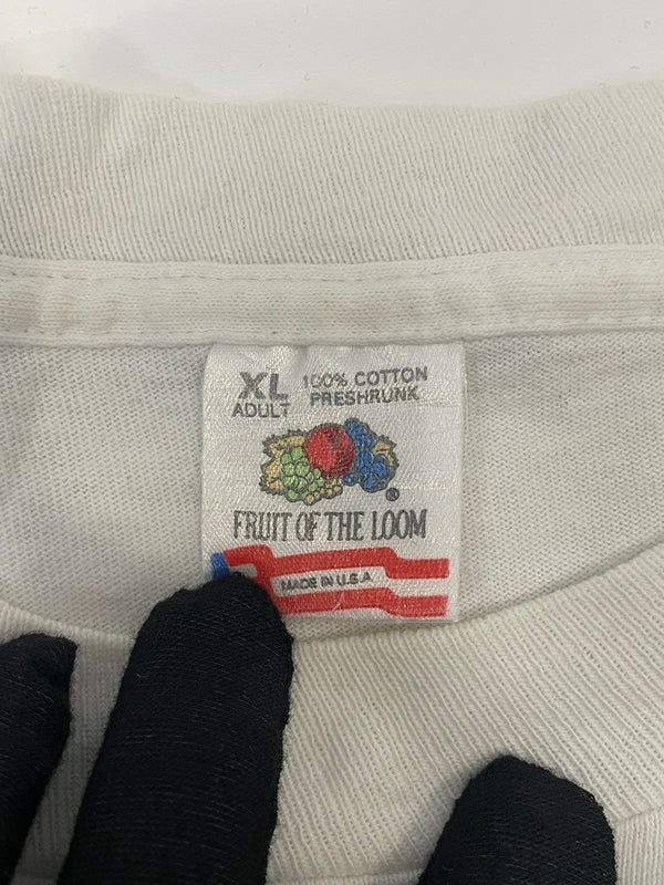 フルーツオブザルーム FRUIT OF THE LOOM 80’s MUSEUM OF SCIENCE AND INDSTRY CHICAGO TEE XL Tシャツ ホワイト 601MT-84