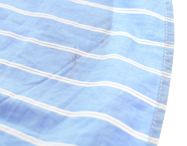 アワーレガシー OUR LEGACY BORROWED SHIRT  BLUE WHITE CLASSIC STRIPE ストライプ長袖シャツ M2222BBR  44 長袖シャツ ブルー 103MT-2937