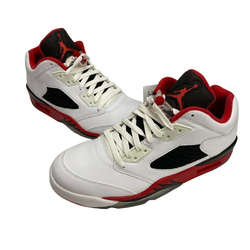 ナイキ NIKE AIR JORDAN 5 RETRO LOW 819171-101 メンズ靴 スニーカー ホワイト 28.0cmサイズ 201-shoes1569
