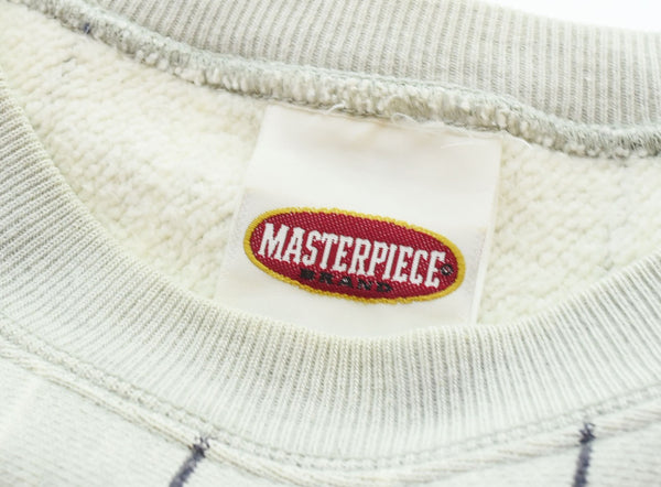 マスターピース MASTERPIECE 00s 00's ピンストライプ スウェット リバース仕様 スウェット グレー LLサイズ 103MT-2575