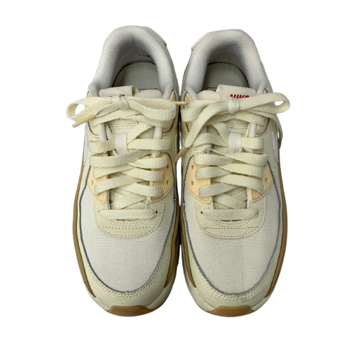 ナイキ NIKE AIR MAX 90 LV8 HF4302-133 レディース靴 スニーカー ベージュ 23.5cmサイズ 201-shoes1373