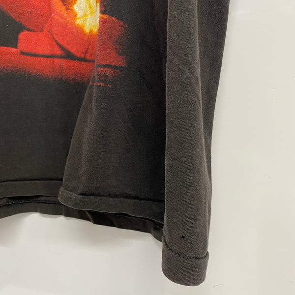 【曜日割引対象外】 ヴィンテージ vintage 90's Jim Hendrix THE ULTIMATE EXPERIENCE Hanes USA製 Tシャツ ブラック Lサイズ 201MT-4593 VB