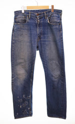 リーバイス Levi's 60's 501ZXX 紙パッチ ギャラ無し 60年代 センターオフセット ボタン裏:K リベット裏:アルミトップボタン:銅 両爪 カムクロック GRIPPER ZIPPER グリッパージッパー デニム ブルー 103MB-596