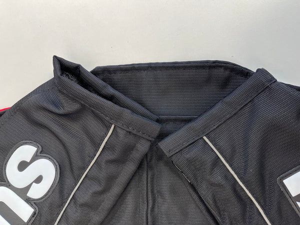 ジョーロケット JOE ROCKET SUZUKI YOSHIMURA スズキ ヨシムラ レーシングジャケット ワッペン バイク バイカー 赤 黒 ジャケット ブラック Lサイズ 101MT-5388