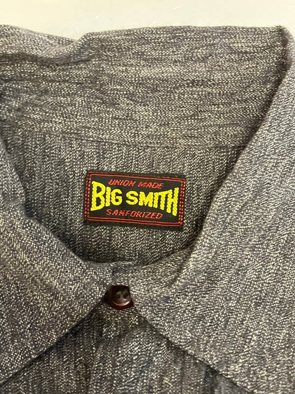 ビッグスミス BIG SMITH 50's 60's 50s 60s 50〜60年代 黒タグ ブラックシャンブレーシャツ 黒シャン チンストラップ ワークシャツ vintage ヴィンテージ - 長袖シャツ ブラック フリーサイズ 101MT-2928