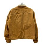 リーバイス Levi's 60s 60年代 SLIM FIT JACKET スリムフィットジャケット コーデュロイ 太畝 ボアジャケット BIG E 茶 ジャケット 無地 ブラウン 104MT-1989