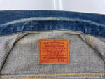 リーバイス Levi's 1st 506 大戦モデル ファースト LVC VINTAGE CLOTHING 復刻 日本製 デニムジャケット Gジャン 濃紺 サイズ 36 ジャケット 無地 ネイビー 104MT-1828