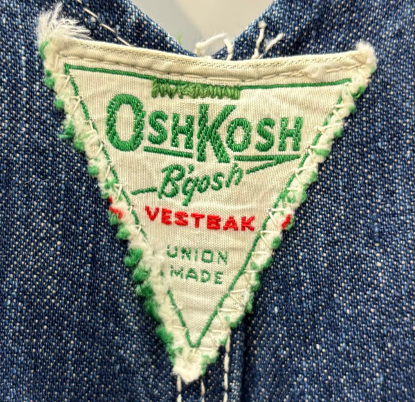 【曜日割引対象外】 オシュコシュビゴッシュ OSHKOSH B'GOSH 40's～50's つなぎ・オーバーオール ブルー 201MB-750 VB