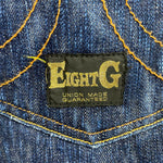 エイトジー EIGHT-G 男弐 804-XX デニム ブルー W31 L34サイズ 201MB-1017