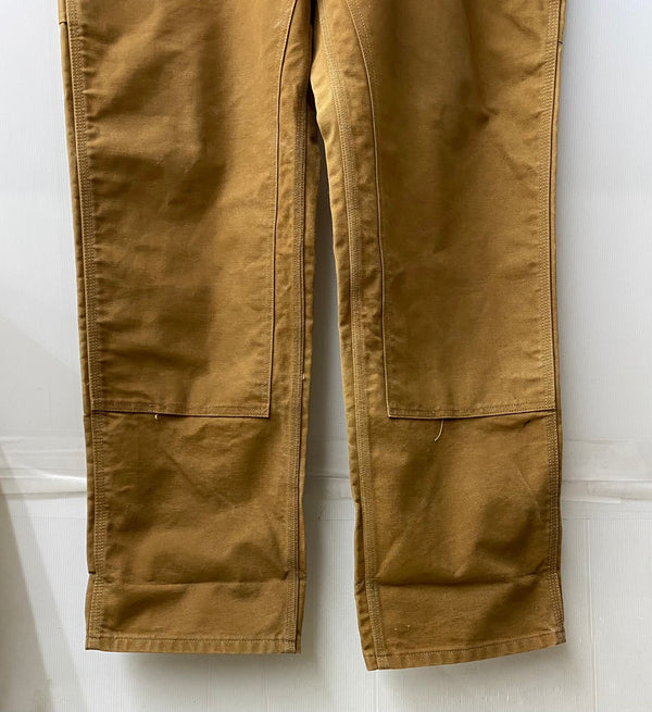 【曜日割引対象外】 カーハート Carhartt ダブルニー ダック生地 ワークパンツ ボトムスその他 ロゴ ベージュ 201MB-582