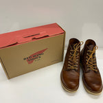 【曜日割引対象外】 レッドウィング RED WING 6-INCH CLASSIC ROUND 8 1/2 USA製 9111 メンズ靴 ブーツ ワーク ブラウン 26.5cmサイズ 201-shoes1516 VB