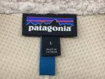 パタゴニア PATAGONIA 20AW CLASSIC RETRO-X クラシック レトロX フリース ボア ジャケット 白 STY23056FA20 ジャケット ロゴ ベージュ Lサイズ 104MT-1383