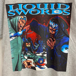 シュプリーム SUPREME 18ss リキッド ソード Tシャツ Liquid Swords Tee Tシャツ グレー Mサイズ 201MT-3752