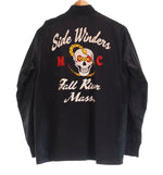 スタイルアイズ STYLE EYES 東洋 エンタープライズ TOYO ENTERPRISE 蛇 髑髏 スカル スカジャン SE10640 38 ジャケット ブラック 103MT-2559